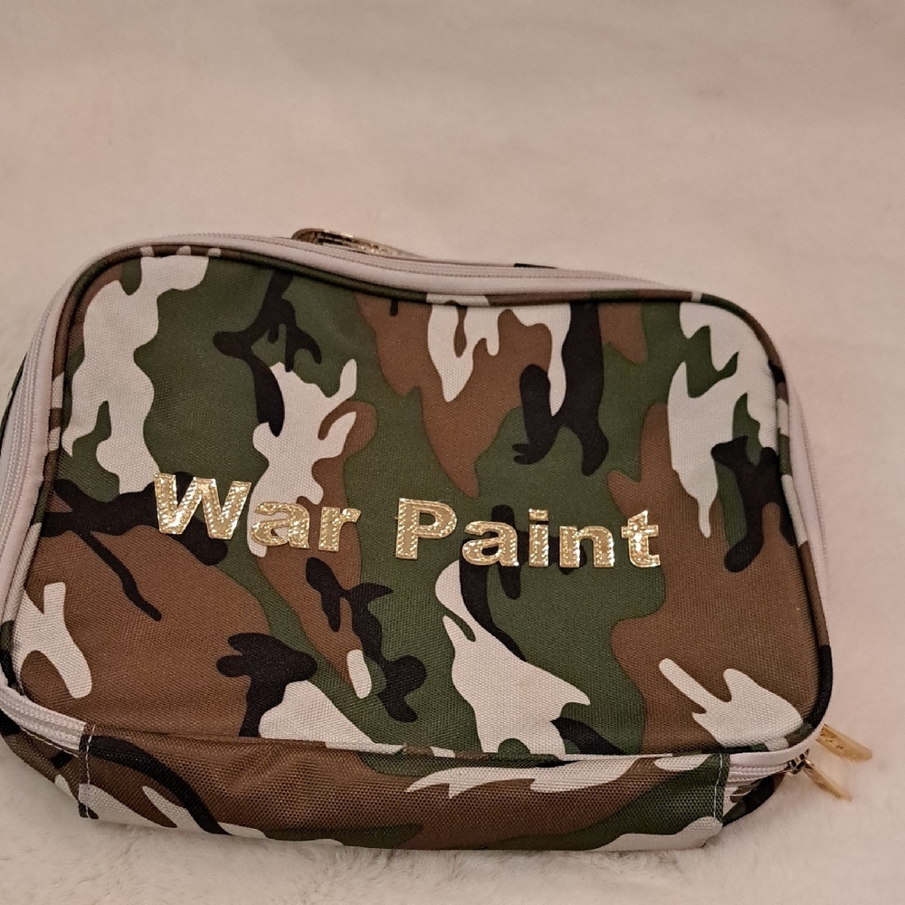 LoLo Camouflage Makeup Bag WAR PAINT